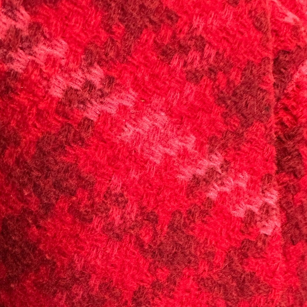 CAbi Red Check Evita Coat Jacket, Style #4295, Size M - Picture 10 of 10